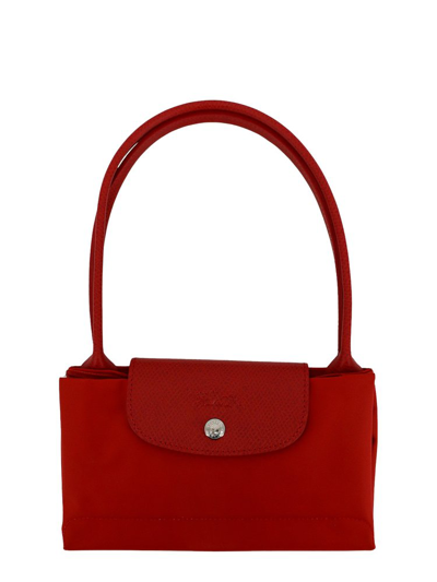 Shop Longchamp Le Pliage Small Tote Bag In Red
