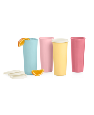 Tupperware Heritage 24 Pc Vintage Tumbler Set In Multi