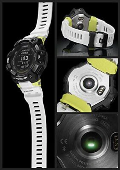 Pre-owned Casio Watch G-squad Gbd-h1000-1a7jr Men's White