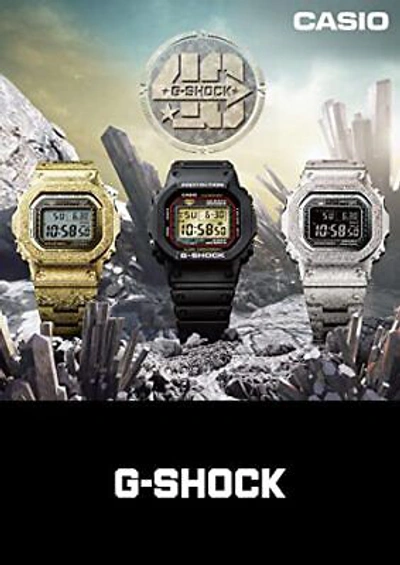 Pre-owned Casio Watch G-shock Japan Recrystallized Series Dw-5040pg-1jr Black
