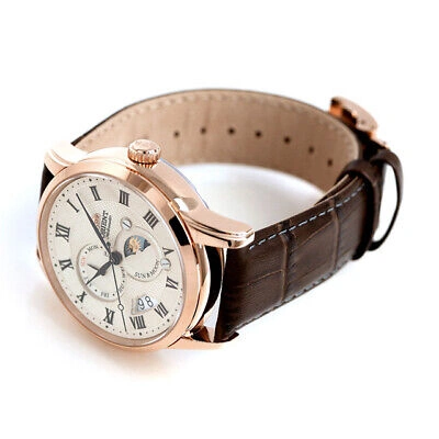 Pre-owned Orient Mens Watch Classic Sun & Moon Mechanical Watch Rn-ak0001s Japan
