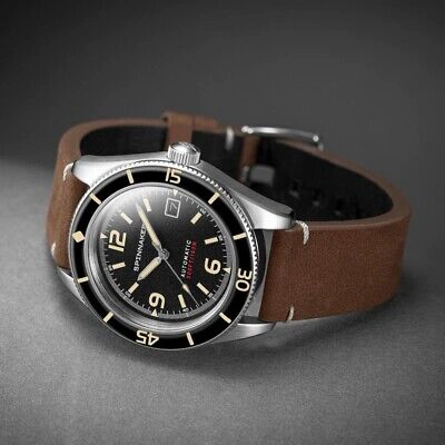 Pre-owned Spinnaker Sp-5055-01 Fleuss Automatic 43mm 15atm