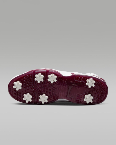 Pre-owned Jordan Nike  Retro 6 Nrg Golf Shoes Sneakers White/bordeaux Dv6796-116 Us 7-12