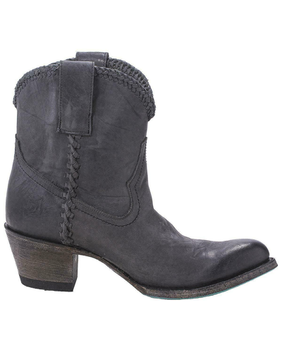 Pre-owned Lane Women's Plain Jane Booties - Round Toe - Lb0359e In Black