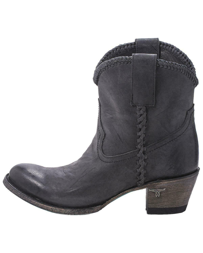 Pre-owned Lane Women's Plain Jane Booties - Round Toe - Lb0359e In Black