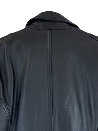 Pre-owned Diesel R-pusmir Men Leather Jacket 00sswl Rtauh Size M Genuine Rrp 735$ In Black