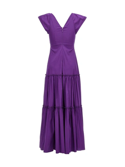 Shop Liu •jo Liu Jo Knot Dress In Purple