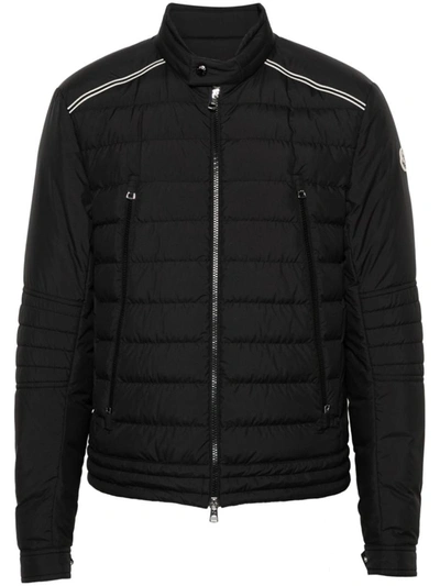 Shop Moncler Perial Puffer Jacket In Black