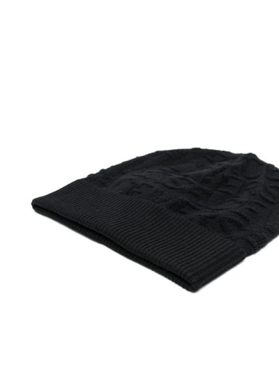Shop Versace Black Allover Hat