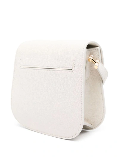 Shop Tom Ford Tara Mini Ecru Bag In White