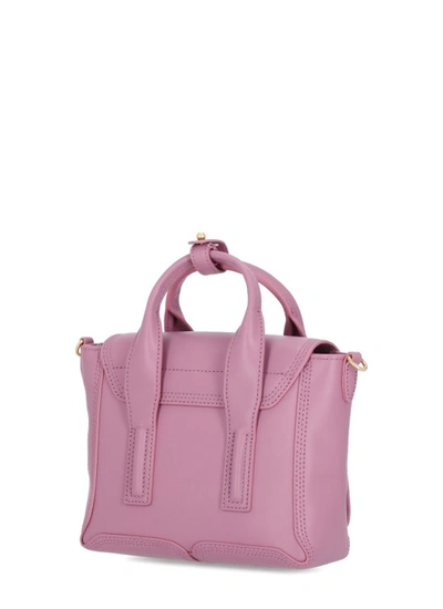 Shop 3.1 Phillip Lim / フィリップ リム Pink Pebbled Leather Handbag