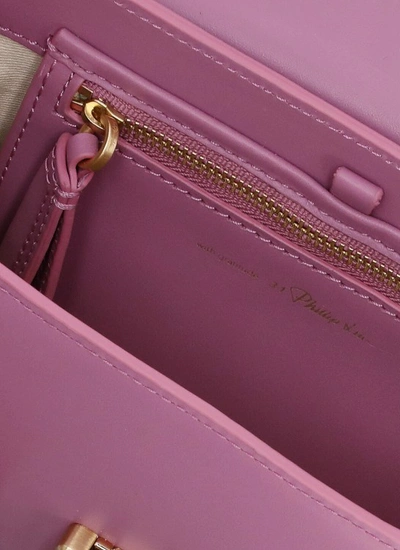 Shop 3.1 Phillip Lim / フィリップ リム Pink Pebbled Leather Handbag