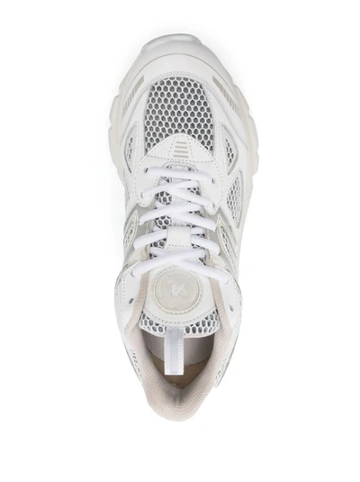 Shop Axel Arigato White Marathon Runner Sneakers