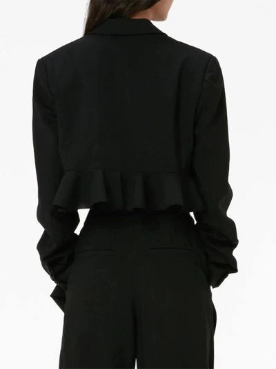 Shop Jw Anderson Black Wool Jacket