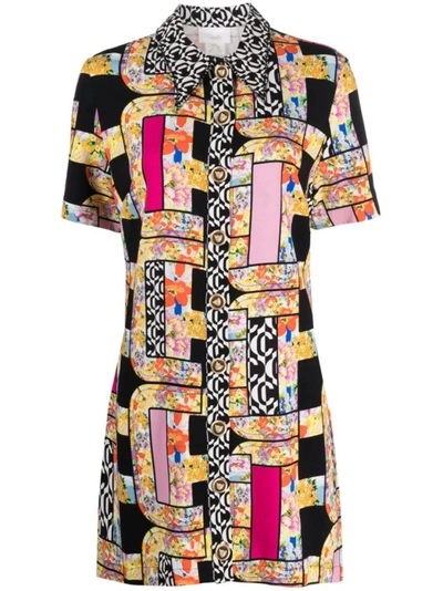 Shop Camilla Signora Milano Multicolored Mini Dress