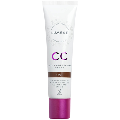 Shop Lumene Cc Colour Correcting Cream Spf20 30ml (various Shades) - Rich