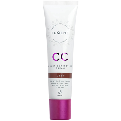 Shop Lumene Cc Colour Correcting Cream Spf20 30ml (various Shades) - Deep