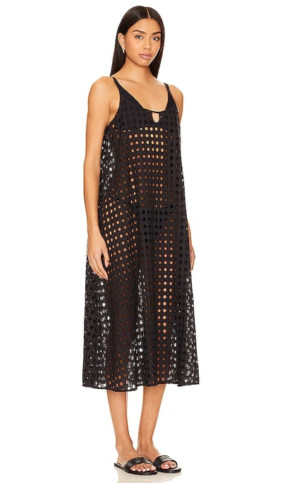 Shop Solid & Striped Annika Dress In Blackout