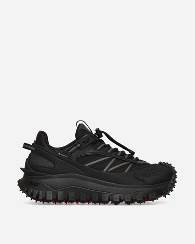Shop Moncler Trailgrip Gore-tex Low Sneakers In Black