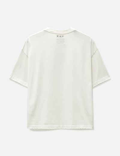 Shop Piet Skull T-shirt In White
