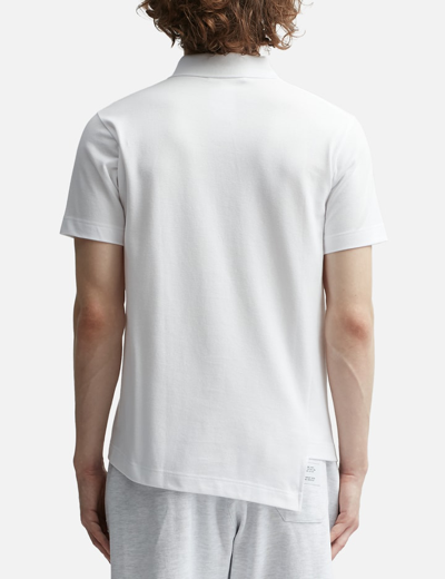 Shop Cdg Shirt Comme Des Garcons Shirt X Lacoste Polo Shirt In White