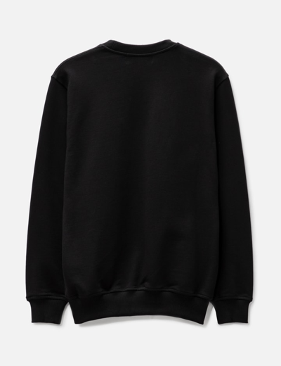 Shop Cdg Shirt Comme Des Garcons Shirt X Lacoste Knit Sweatshirt In Black