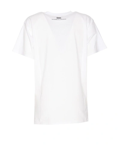 Shop Elisabetta Franchi T-shirts And Polos In White