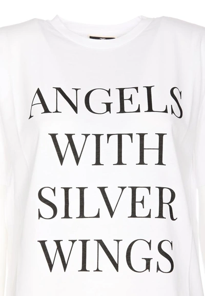 Shop Elisabetta Franchi T-shirts And Polos In White