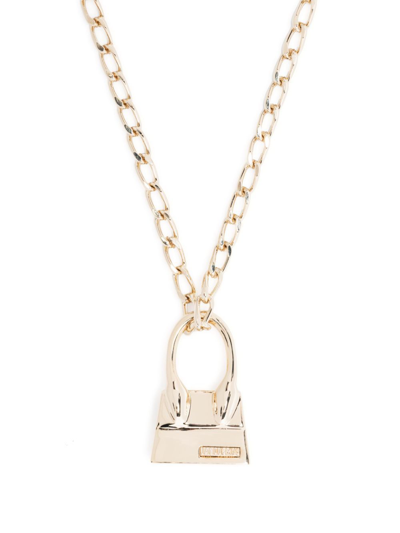 Shop Jacquemus Gold-tone Le Collier Chiquito Necklace