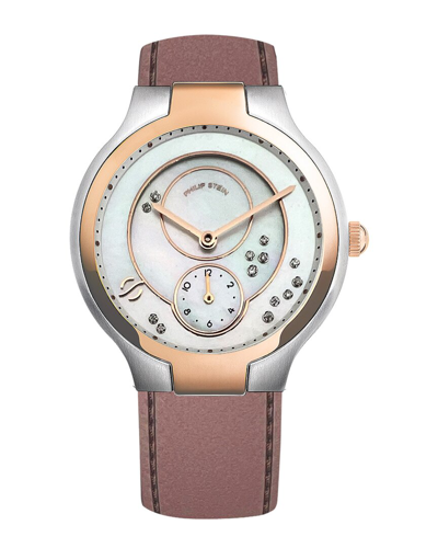 Shop Philip Stein Women's Scattered Diamond Watch
