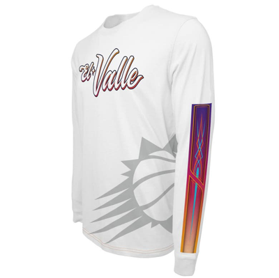 Shop Stadium Essentials Unisex  White Phoenix Suns 2023/24 City Edition Scoreboard Long Sleeve T-shirt