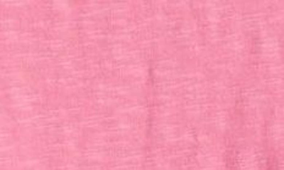 Shop Caslon (r) Mixed Media Gauze Top In Pink Ibis