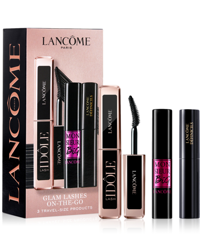 Shop Lancôme 3-pc. Glam Lashes On-the-go Mascara Set In No Color