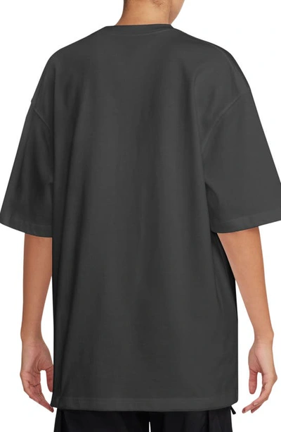 Shop Jordan Essentials Oversize T-shirt In Black