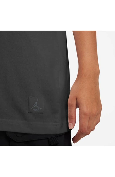 Shop Jordan Essentials Oversize T-shirt In Black