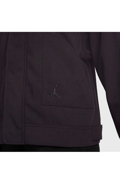 Shop Jordan Novelty Jacket In Off Noir