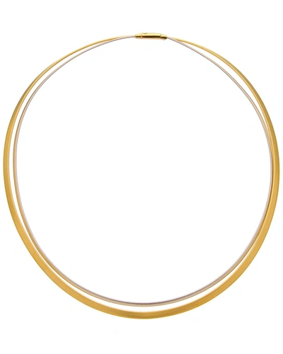 Shop Marco Bicego Masai 18k Two-tone Necklace In Gold