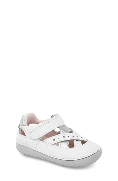 Stride Rite Little Girls Sm Kiki 2.0 Apma Approved Shoe In White