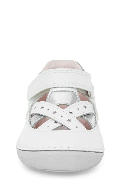 Stride Rite Little Girls Sm Kiki 2.0 Apma Approved Shoe In White