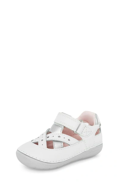 Stride Rite Little Girls Sm Kiki 2.0 Apma Approved Shoe In White