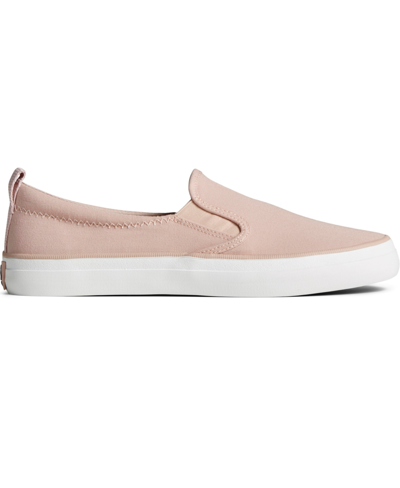 Shop Sperry Women's Crest Twin Gore Seacycled Canvas Sneakers In Rose