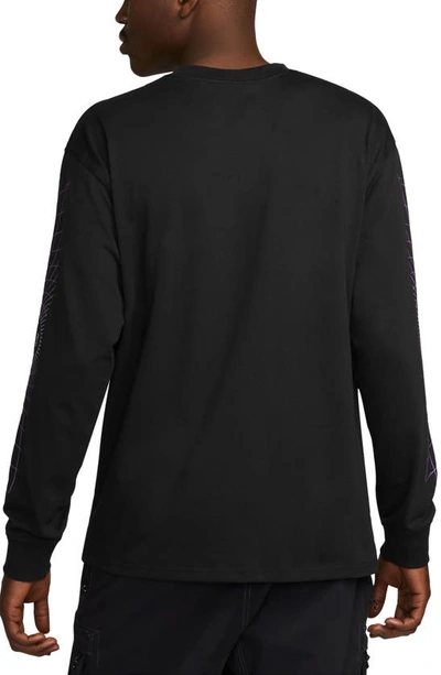 Shop Nike Acg Graphic T-shirt In Black