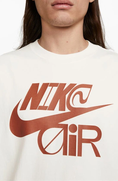 Shop Nike Air Max90 Graphic T-shirt In Sail