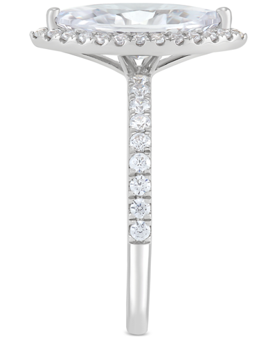 Grown With Love Igi Certified Lab Grown Diamond Marquise Halo Engagement Ring (2-1/2 Ct. T.w.) In 14k White Gold In White Gold