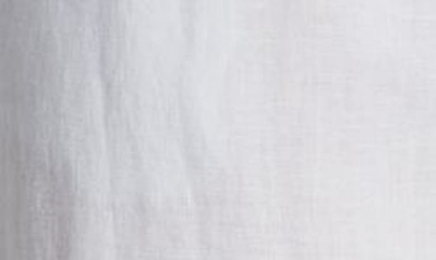 Caslon Drawstring Wide Leg Linen Pants In White