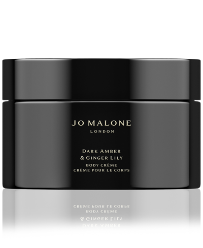 Shop Jo Malone London Dark Amber & Ginger Lily Body Creme, 6.7 Oz. In No Color