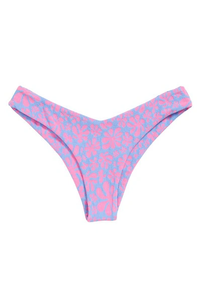 Kulani Kinis V-cut Bikini Bottoms In Crinkle Kismet