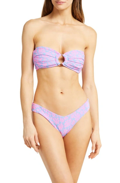 Kulani Kinis V-cut Bikini Bottoms In Crinkle Kismet