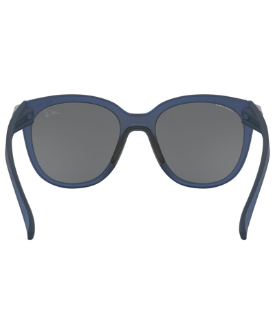 Oakley New England Patriots Low Key Sunglasses In Ne Matte Translucent Blue,prizm Black