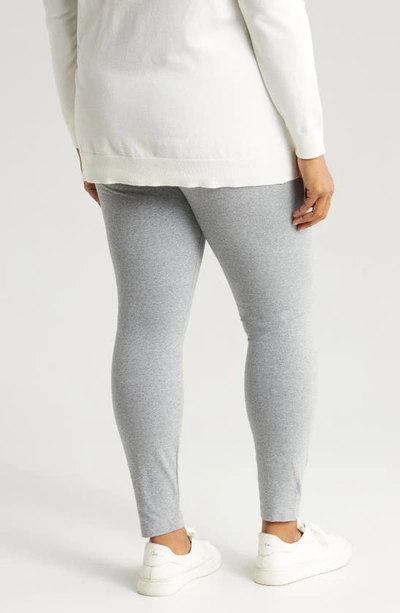 Lyssé Flattering Leggings In Grey Melange